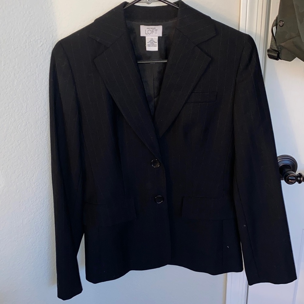 Black loft blazer